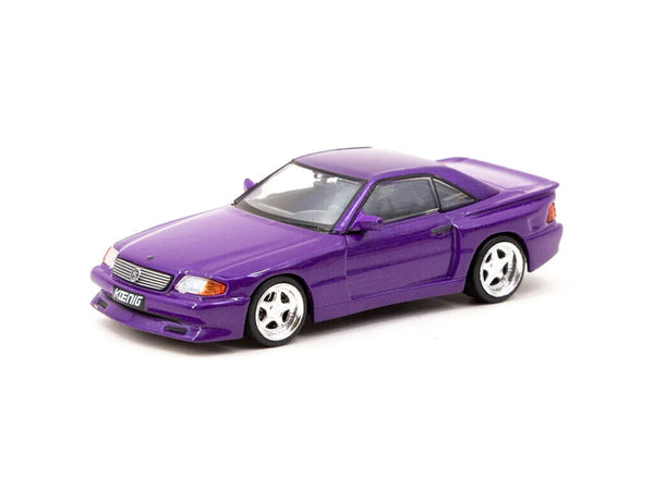 Tarmac Works 1:64 Mercedes-Benz SL 500 Koenig Specials Purple