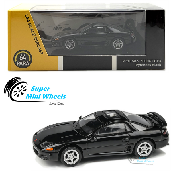 PARA64 - Mitsubishi GTO 3000GT - Black - LHD - 1:64