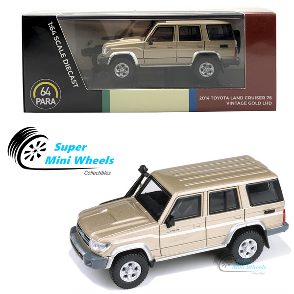 PARA64 - 2014 Toyota Land Cruiser LC76 - Vintage Gold - LHD - 1:64