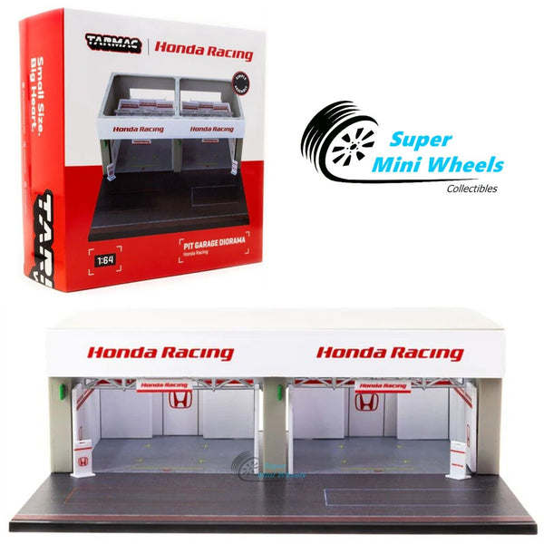 Tarmac Works 1:64 Pit Garage Diorama - Honda Racing