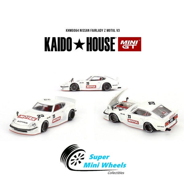 Mini GT x Kaido House 1:64 Datsun KAIDO Fairlady Z MOTUL V3 KHMG064