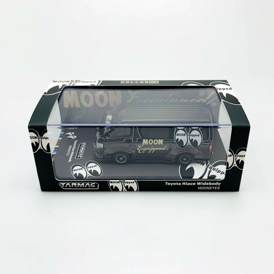 Tarmac Works 1:64 Toyota Hiace Widebody Mooneyes (Black) - 2021 HOBBY6 ...