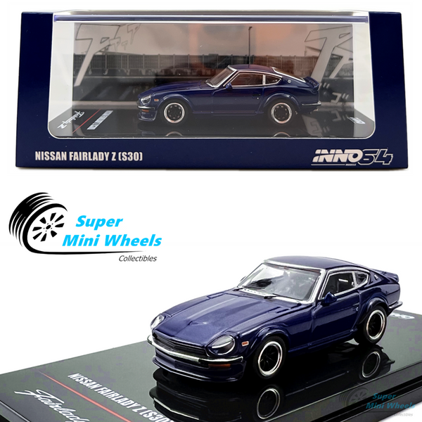 INNO64 1:64 Nissan Fairlady Z (S30) Dark Blue Metallic