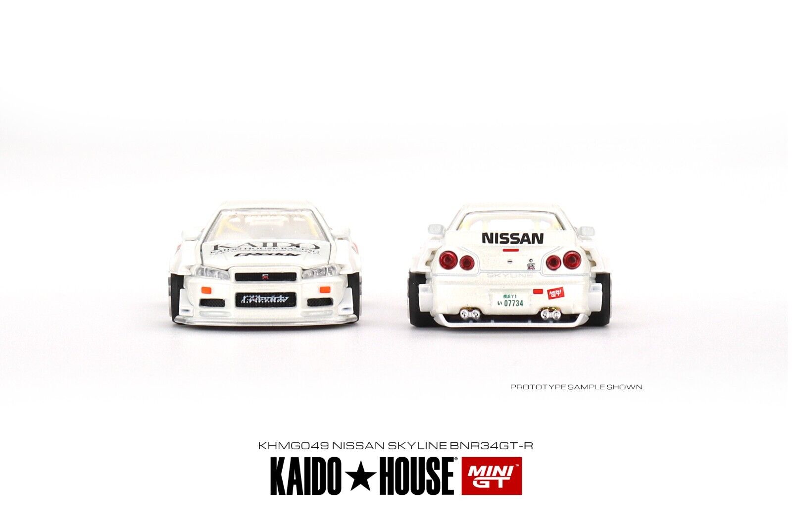 Mini GT x Kaido House 1:64 Nissan Skyline GT-R (R34) Kaido