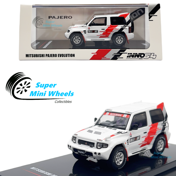 INNO64 1:64 Mitsubishi Pajero Evolution Ralliart