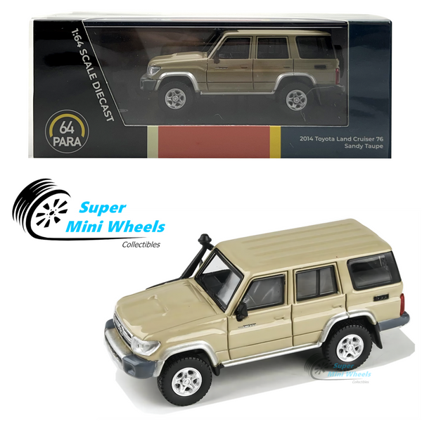 PARA64 1:64 Toyota 2007 Land Cruiser 76 - Sandy Taupe