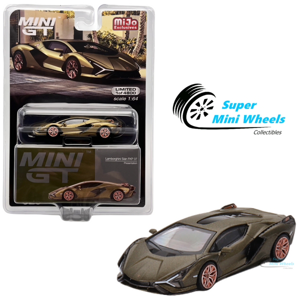 Mini GT 1:64 Lamborghini Sián FKP 37 Presentation #529