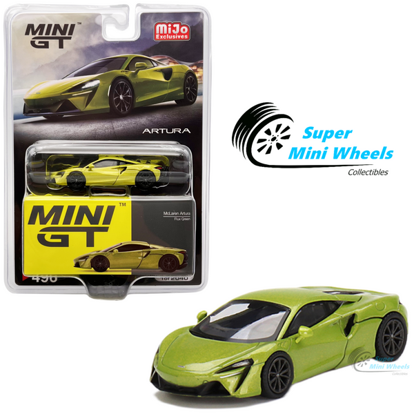 Mini GT 1:64 McLaren Artura Flux Green #496