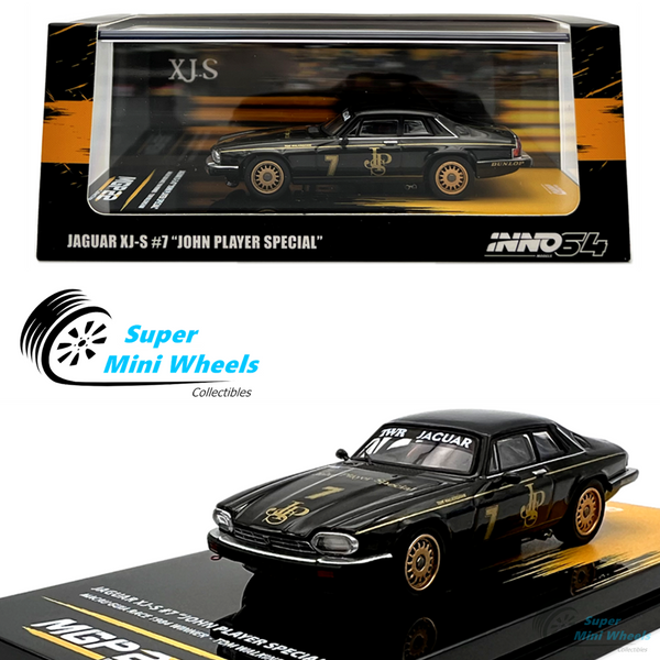 INNO64 1:64 Jaguar XJ-S #7 "John Player Special" JPS (Black)