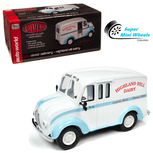 Auto World 1:24 - 1950 Divco Delivery - Highland Hill Dalry - AW24010