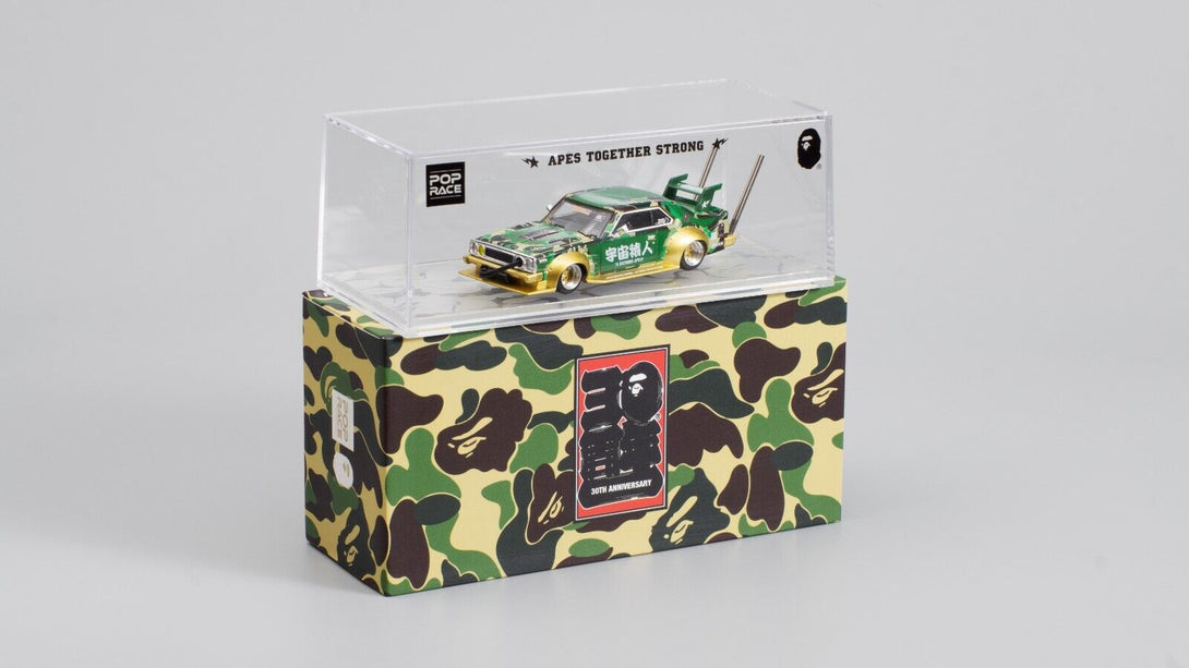 Kaido Racer Rims Pop Race 1:64 Skyline C210 Kaido Racer Bosozuko Style – Bape 30th Anni ...