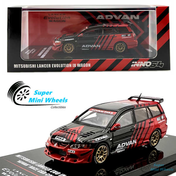 INNO64 1:64 Mitsubishi Lancer EVO IX Wagon "ADVAN" Race Car Concept