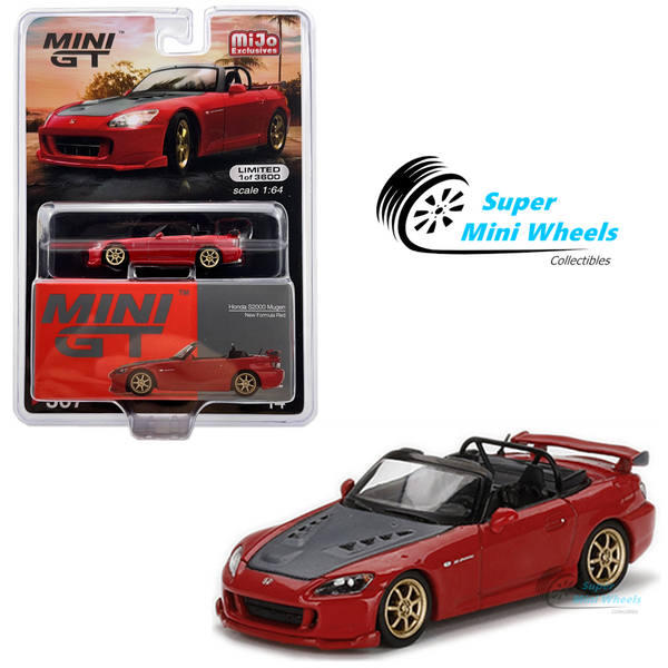 Mini GT 1:64 Honda S2000 (AP2) MUGEN New Formula Red #367