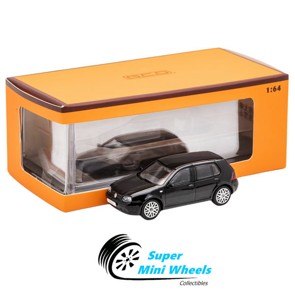 GCD 1:64 Volkswagen Golf GTI MK4 Black - Diecas Model