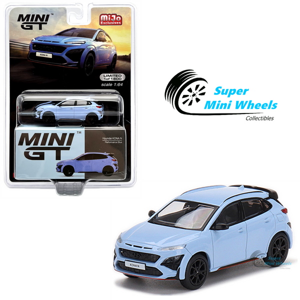 Mini GT 1:64 Hyundai KONA N Performance Blue #450