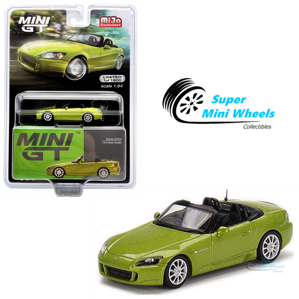 Mini GT 1:64 Honda S2000 (AP2) Lime Green Metallic #396