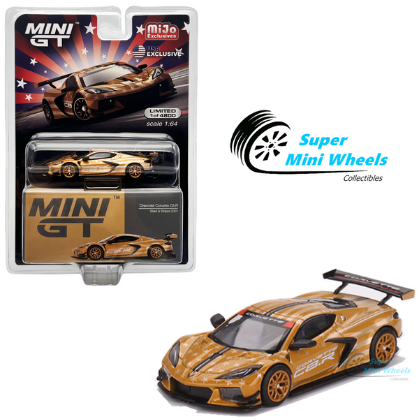 Mini GT 1:64 Chevrolet Corvette C8.R Stars & Stripes 2023 USA Exclusive #548