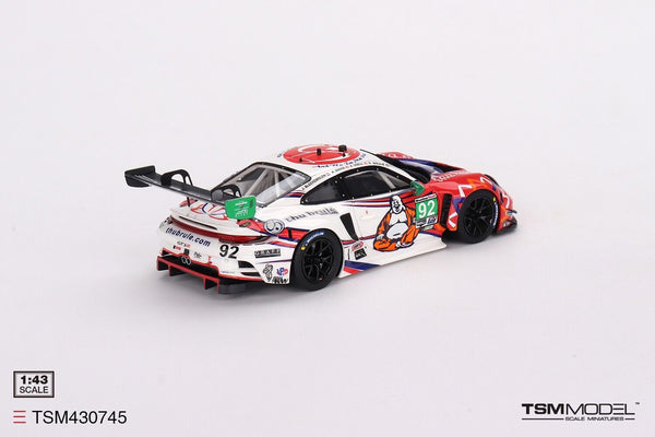 TSM-Model 1:43 Porsche 911 GT3 R #92 IMSA 2023 Daytona 24 Hrs - TSM430745