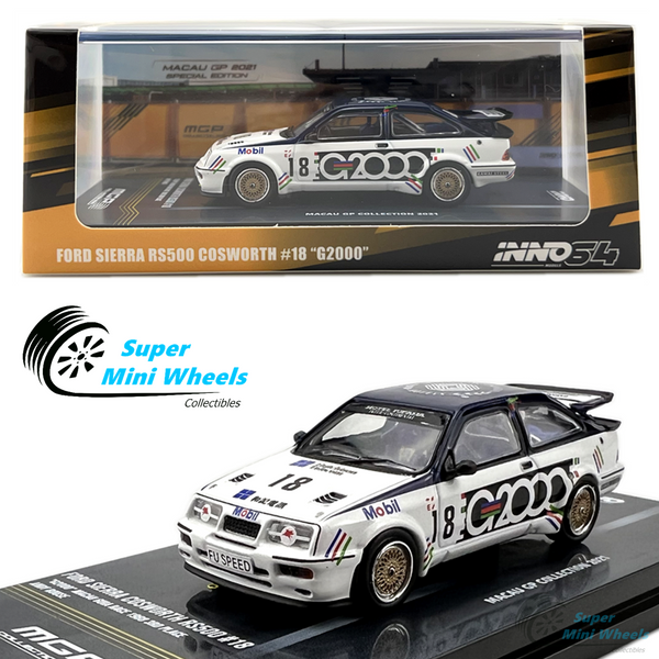 INNO64 1:64 Ford Sierra Cosworth RS500 #18 "G2000" 1988 Macau Guia Race