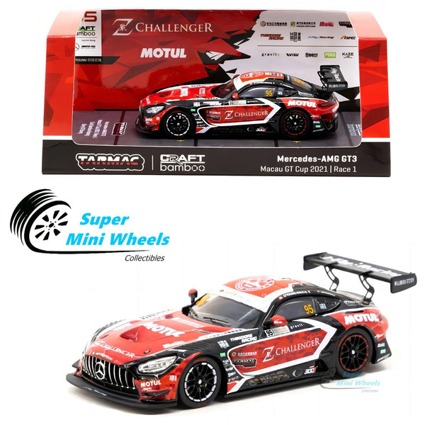 Tarmac Works 1:64 Mercedes-AMG GT3 Macau GT Cup 2021 – Race 1 - Craft-Bamboo