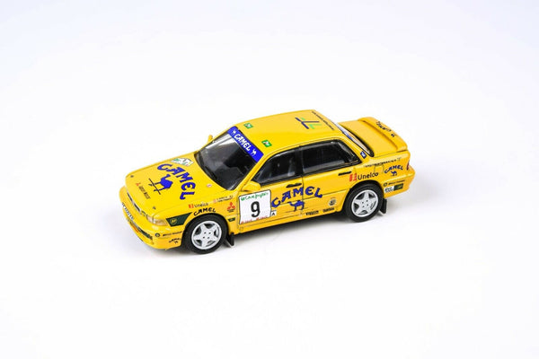 PARA64 Mitsubishi Galant VR-4 Rally El Corte Ingles 1995 Ponce #9 (Yellow) 1:64