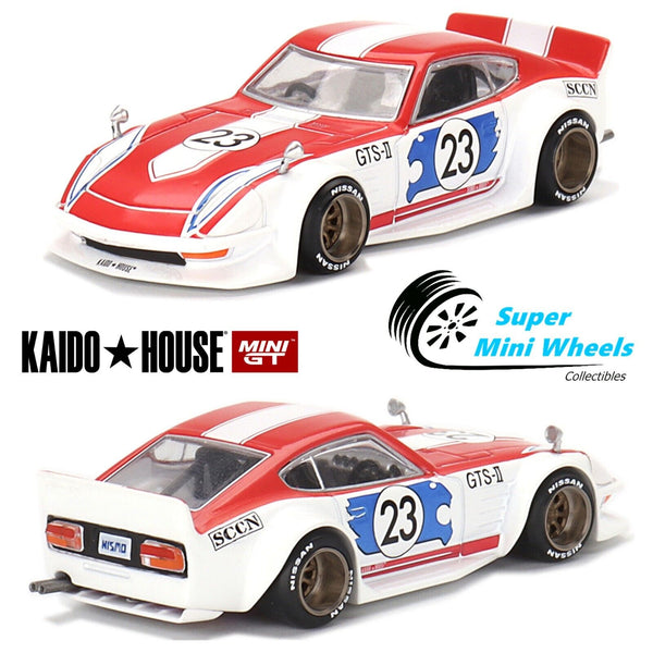 Mini GT x Kaido House 1:64 Nissan Fairlady Z Kaido GT Omori Works KHMG046