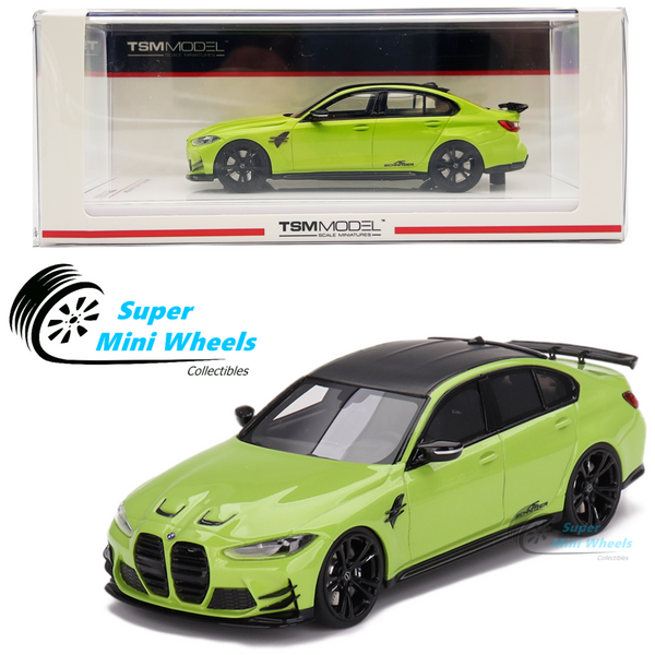 TSM-Model 1:43 BMW AC Schnitzer M3 Competition Sao Paulo Yellow Resin TSM430738