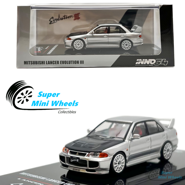 INNO64 1:64 Mitsubishi Lancer Evolution III (Silver)