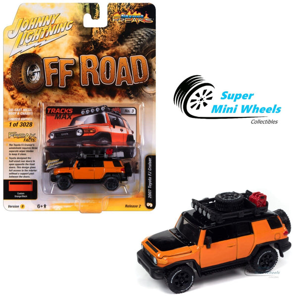 Johnny Lightning 1:64 - 2007 Toyota FJ Cruiser (Off Road) Orange