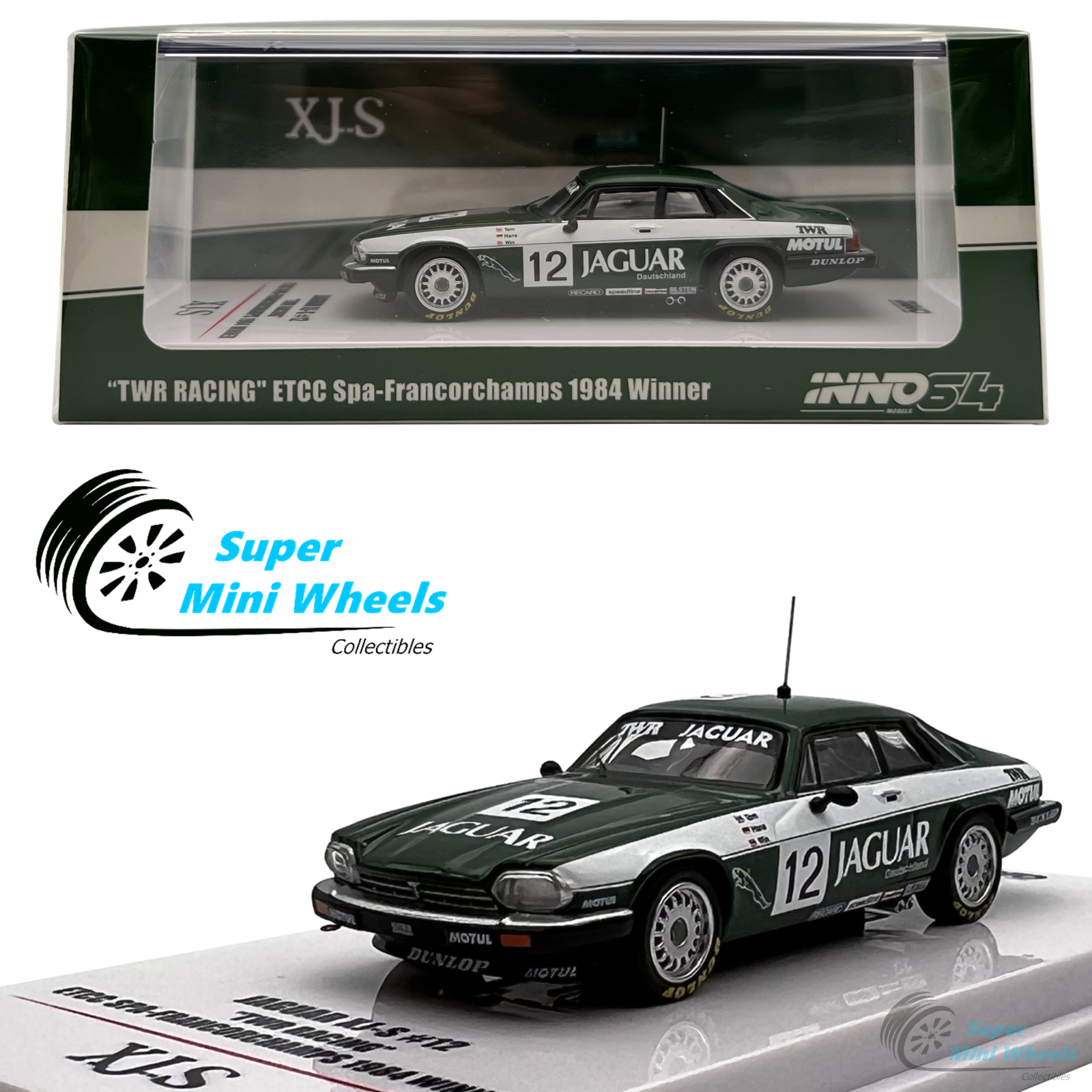 INNO64 1:64 Jaguar XJ-S #12 “Twr Racing