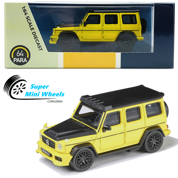 PARA64 LBWK Liberty Walk AMG G63 Yellow - Diecast Model - 1:64