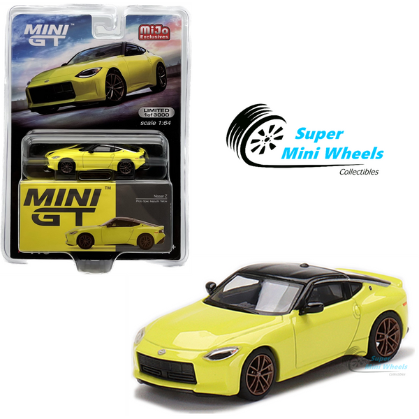 Mini GT 1:64 Nissan Z Proto Spec 2023 Ikazuchi Yellow #415