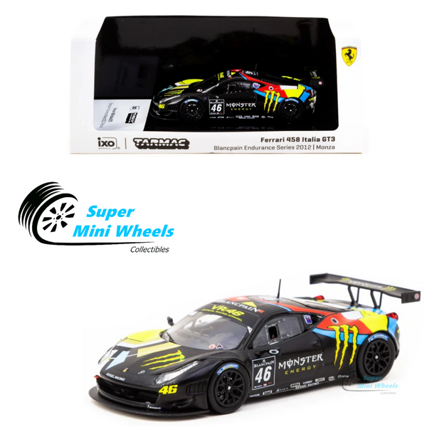 Tarmac Works 1:64 Ferrari 458 Italia GT3 Blancpain Endurance 2012 – MONZA #46