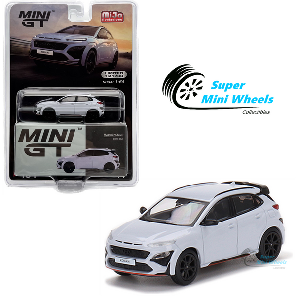 Mini GT 1:64 Hyundai KONA N Sonic Blue #454