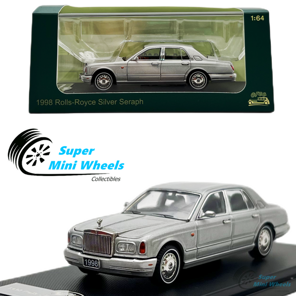 GFCC 1:64 1998 Rolls-Royce Silver Seraph (Silver) Diecast Model Car