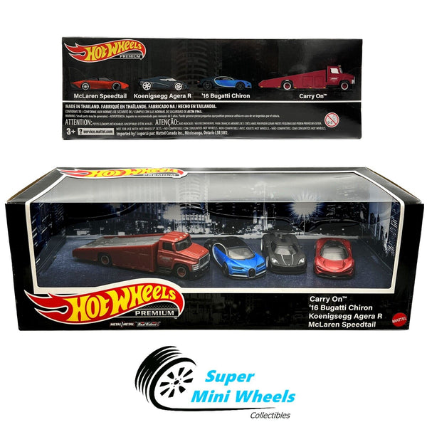 2022 Hot Wheels Premium Exotic Hypercars Set (4 cars) Walmart limited