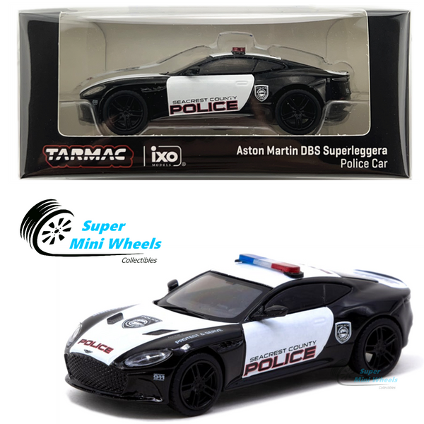 Tarmac Works 1:64 Aston Martin DBS Superleggera Police Car - T64G-004-PC