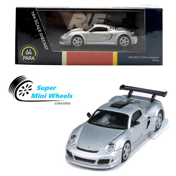 PARA64 1:64 Porsche 2012 RUF CTR3 Clubsport - Silver