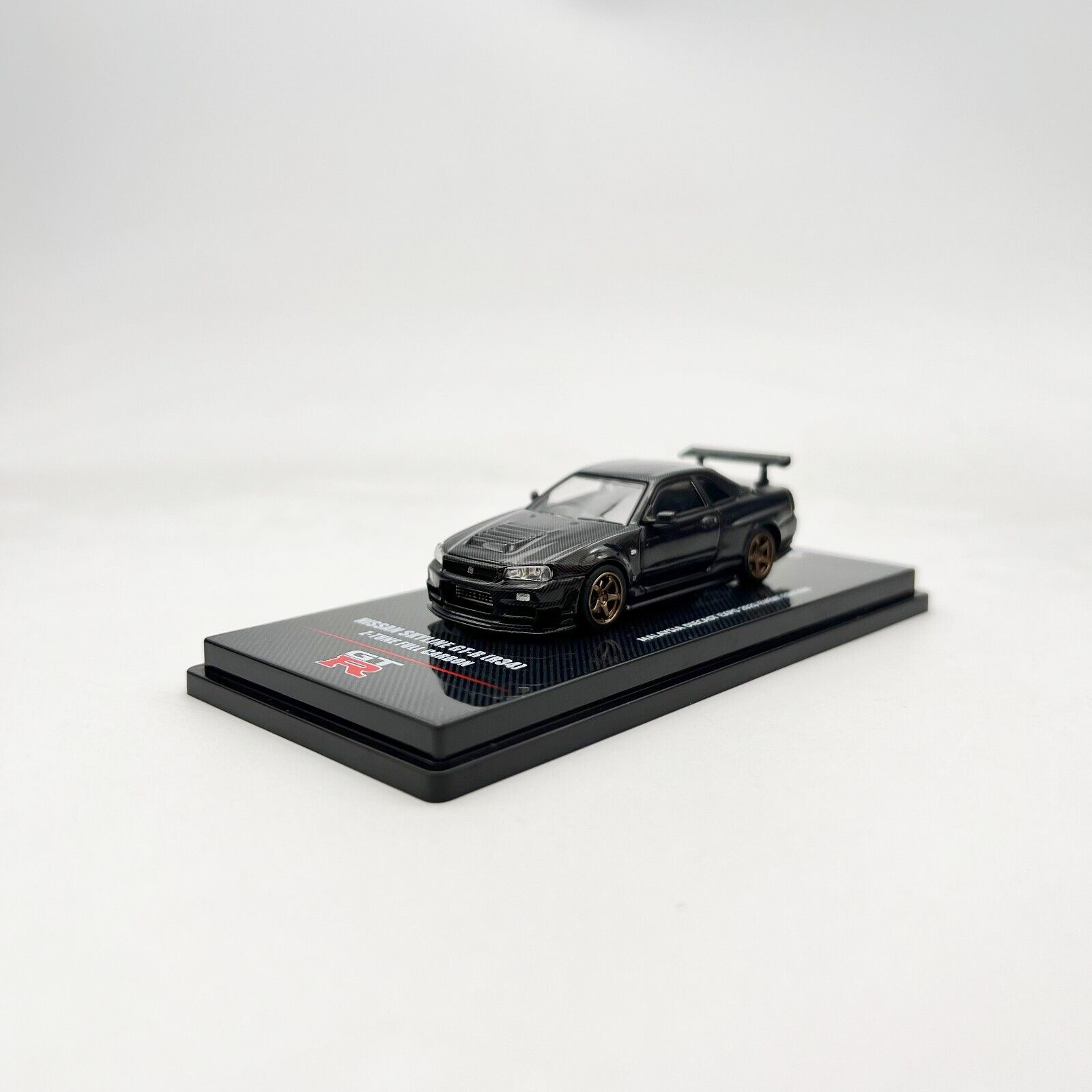 INNO64 1:64 Nissan Skyline GT-R R34 Z-TUNE Full Carbon Black