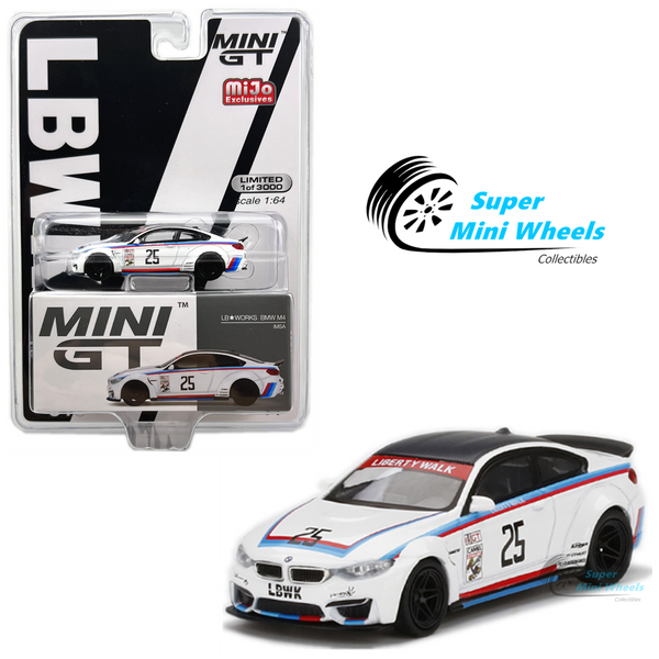 Mini GT 1:64 LB-WORKS BMW M4 IMSA (White) #319