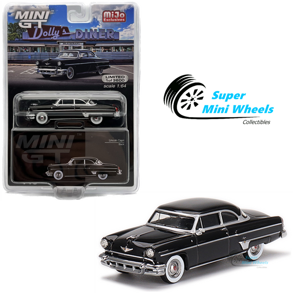 Mini GT 1:64 Lincoln Capri 1954 Black #448