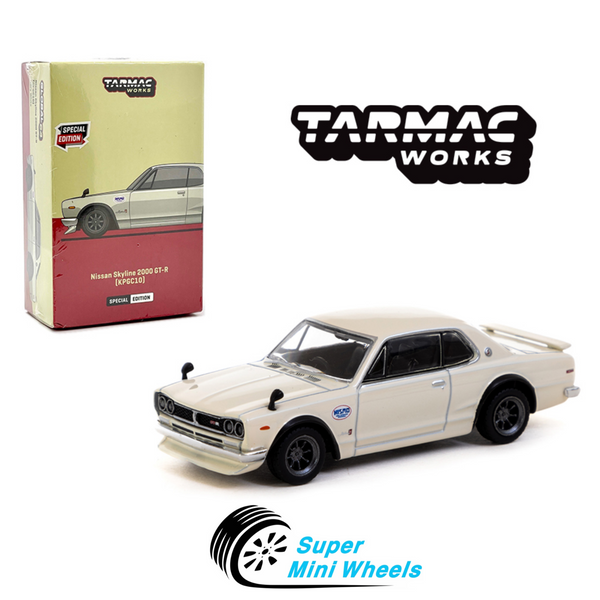 Tarmac Works 1:64 Nissan Skyline 2000GT-R (KPGC10) Ivory White - Japan Special