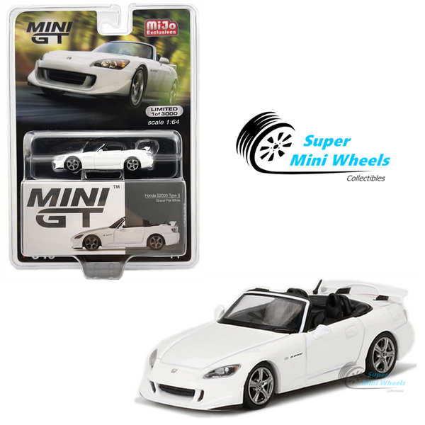 Mini GT 1:64 Honda S2000 (AP2) Type S Grand Prix White #349