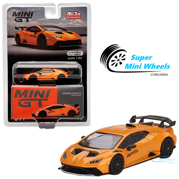 Mini GT 1:64 Lamborghini Huracán STO Arancio Borealis #511