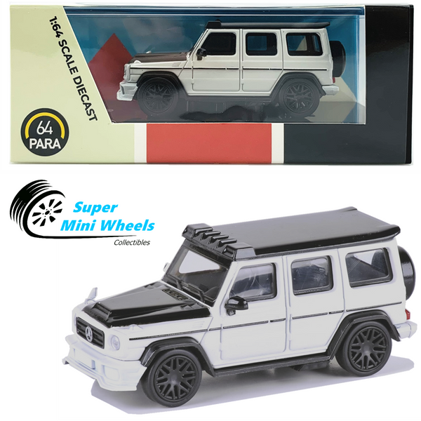 PARA64 LBWK Liberty Walk AMG G63 White - Diecast Model - 1:64