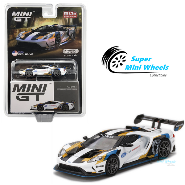 Mini GT 1:64 Ford GT Mk II 2019 Pebble Beach Concours d'Elegance #293