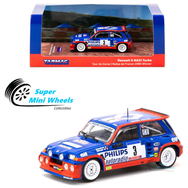 Tarmac Works 1:64 Renault 5 MAXI Turbo Tour de Corse - Rallye de France 1985 #3