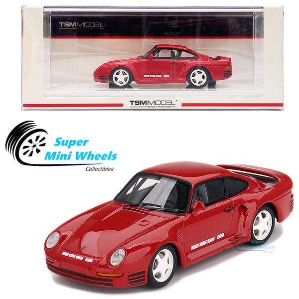 TSM-Model 1:43 Porsche 959 Sport Guards Red TSM430739