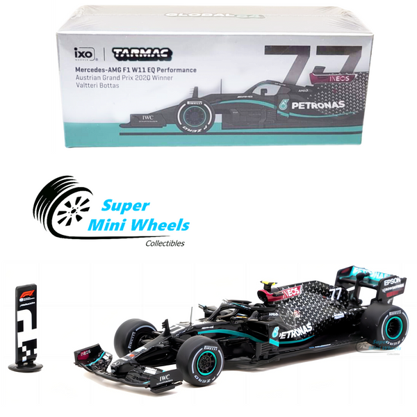 Tarmac Works 1:64 Mercedes-AMG F1 W11 EQ Performance #77 Bottas - 2020 Winner