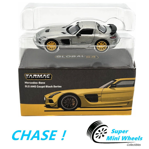 CHASE ! Tarmac Works 1:64 Mercedes-Benz SLS AMG Coupe Black Series Yellow